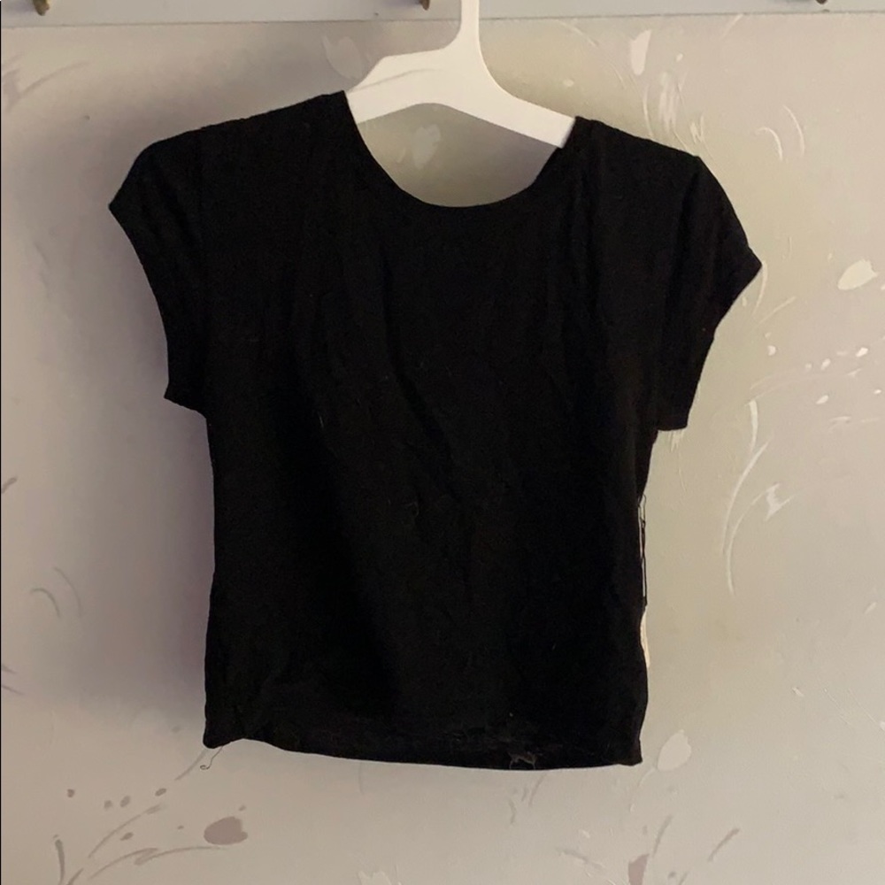Cute black tee